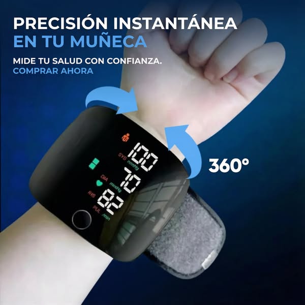 Tensiómetro Digital De Muñeca Inteligente