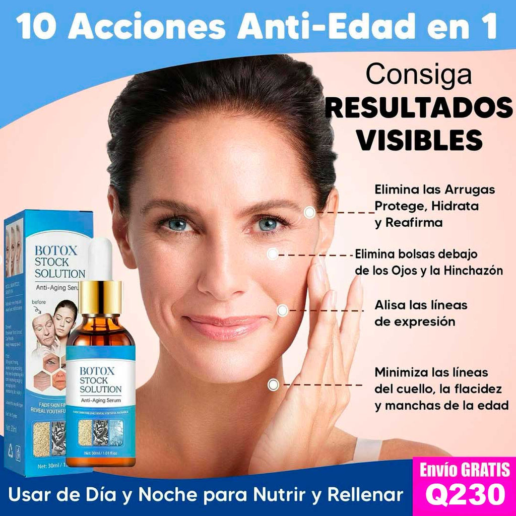 Botox Solution™ | Serum Antiarrugas Reafirmante Rejuvenecedor