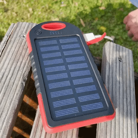 Power Bank Solar Portátil