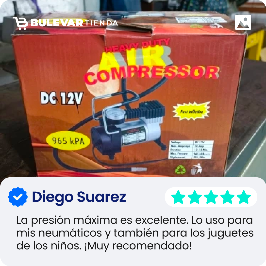 Compresor de aire portátil profesional