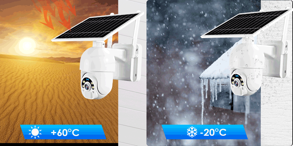 ZOOM GUARD - CAMARA DE SEGURIDAD CON PANEL SOLAR 4K