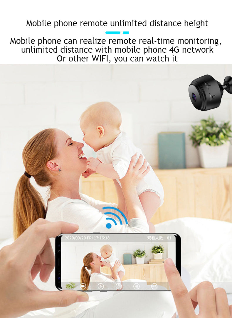 MINI CÁMARA DE SEGURIDAD WIFI FULL HD