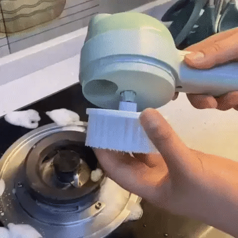 PowerChef | Cortador Picador Eléctrico de Verduras 4 en 1