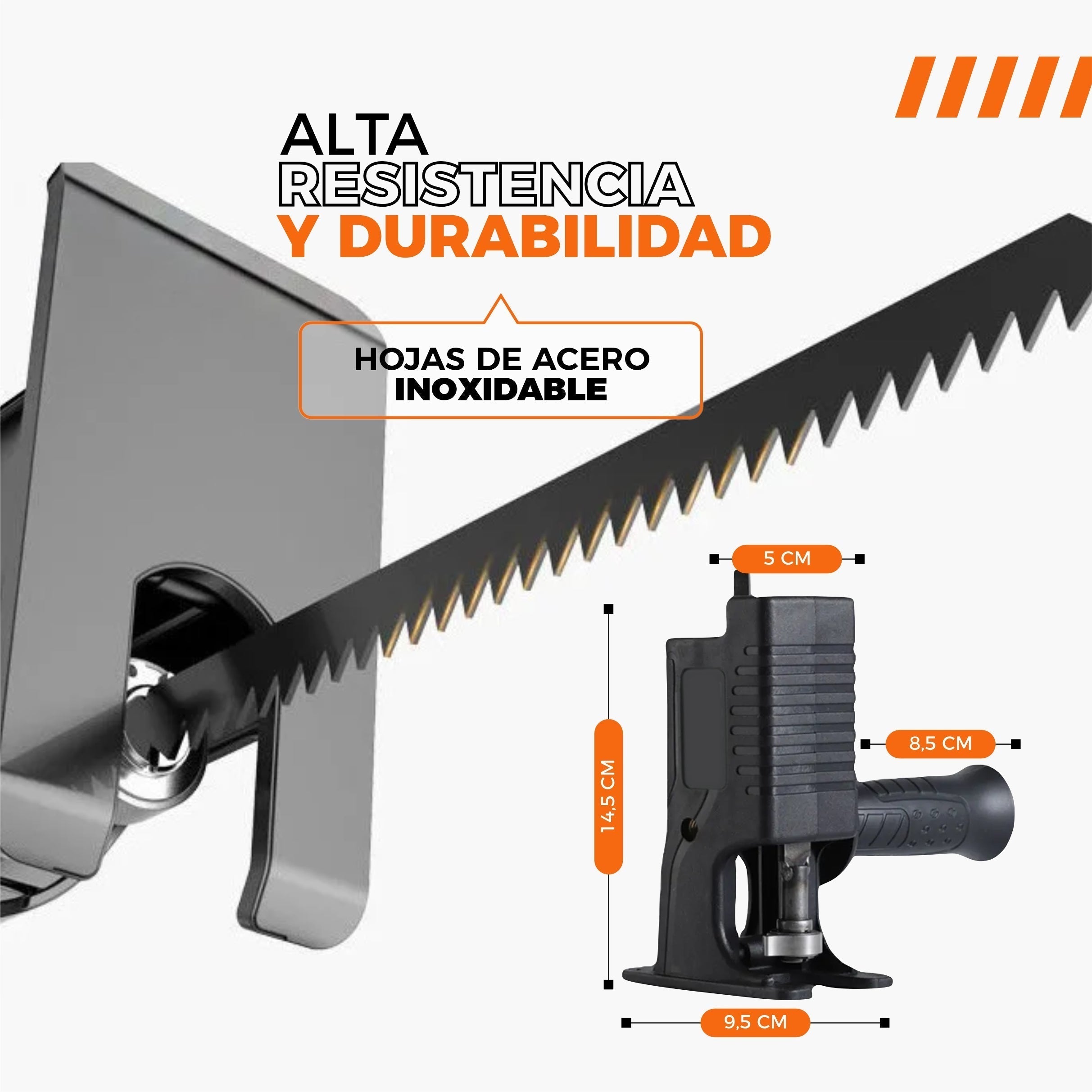 TurboSaw | Adaptador de sierra para taladro