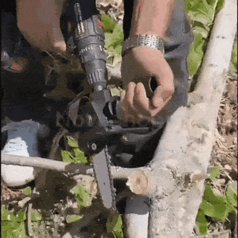 Adaptador de taladro a motosierra