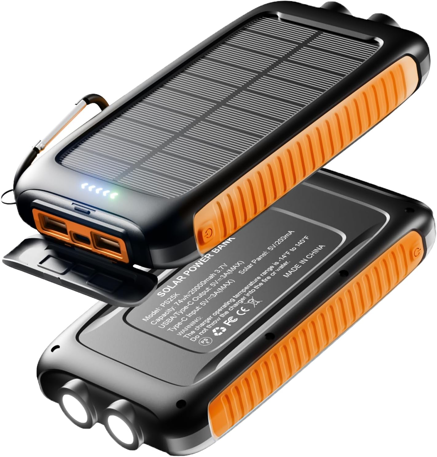 Power Bank Solar Portátil