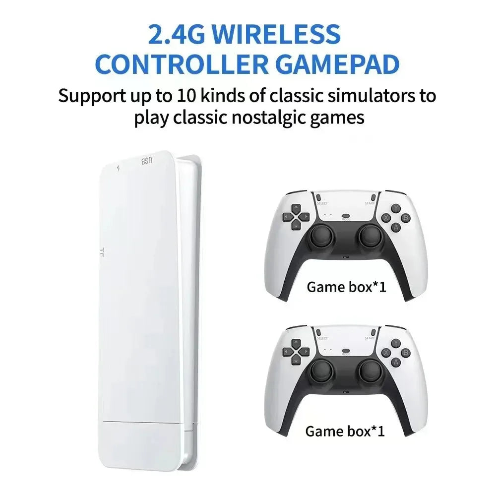 Consola Retro 4K con dos controles