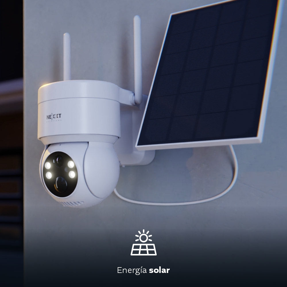 ZOOM GUARD - CAMARA DE SEGURIDAD CON PANEL SOLAR 4K
