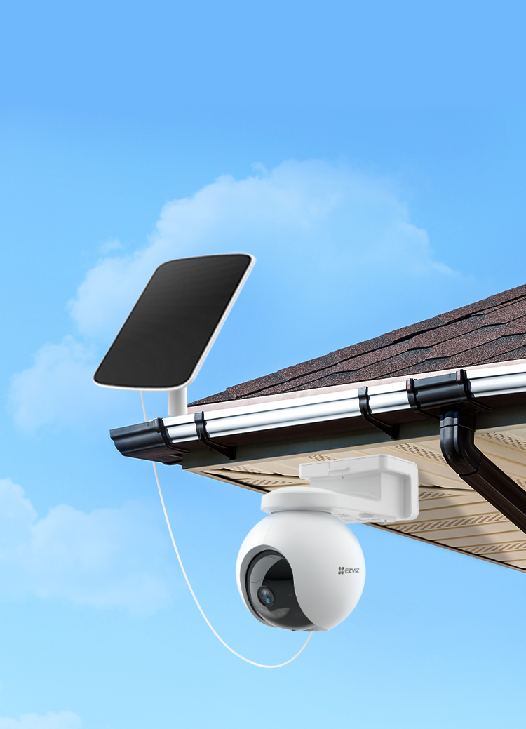 ZOOM GUARD - CAMARA DE SEGURIDAD CON PANEL SOLAR 4K