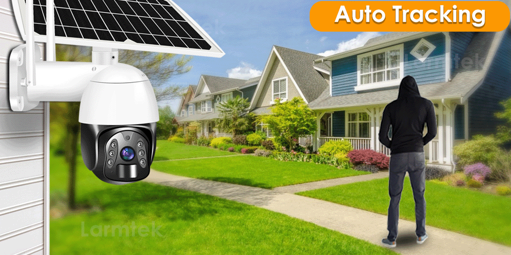 ZOOM GUARD - CAMARA DE SEGURIDAD CON PANEL SOLAR 4K