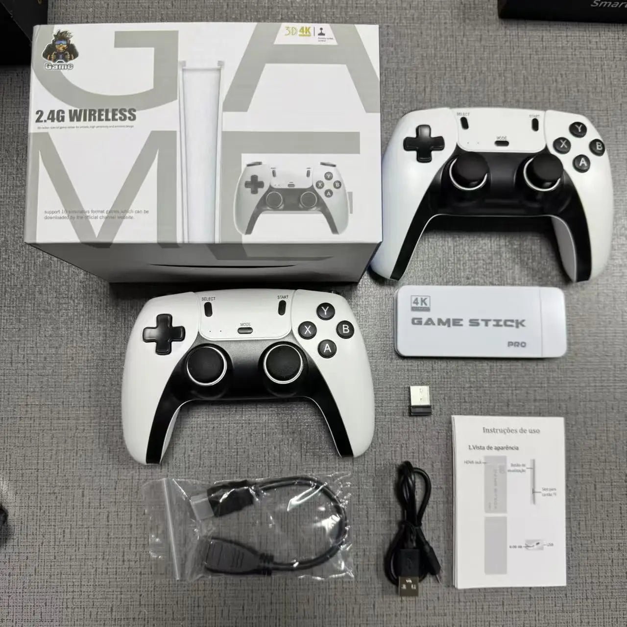 Consola Retro 4K con dos controles