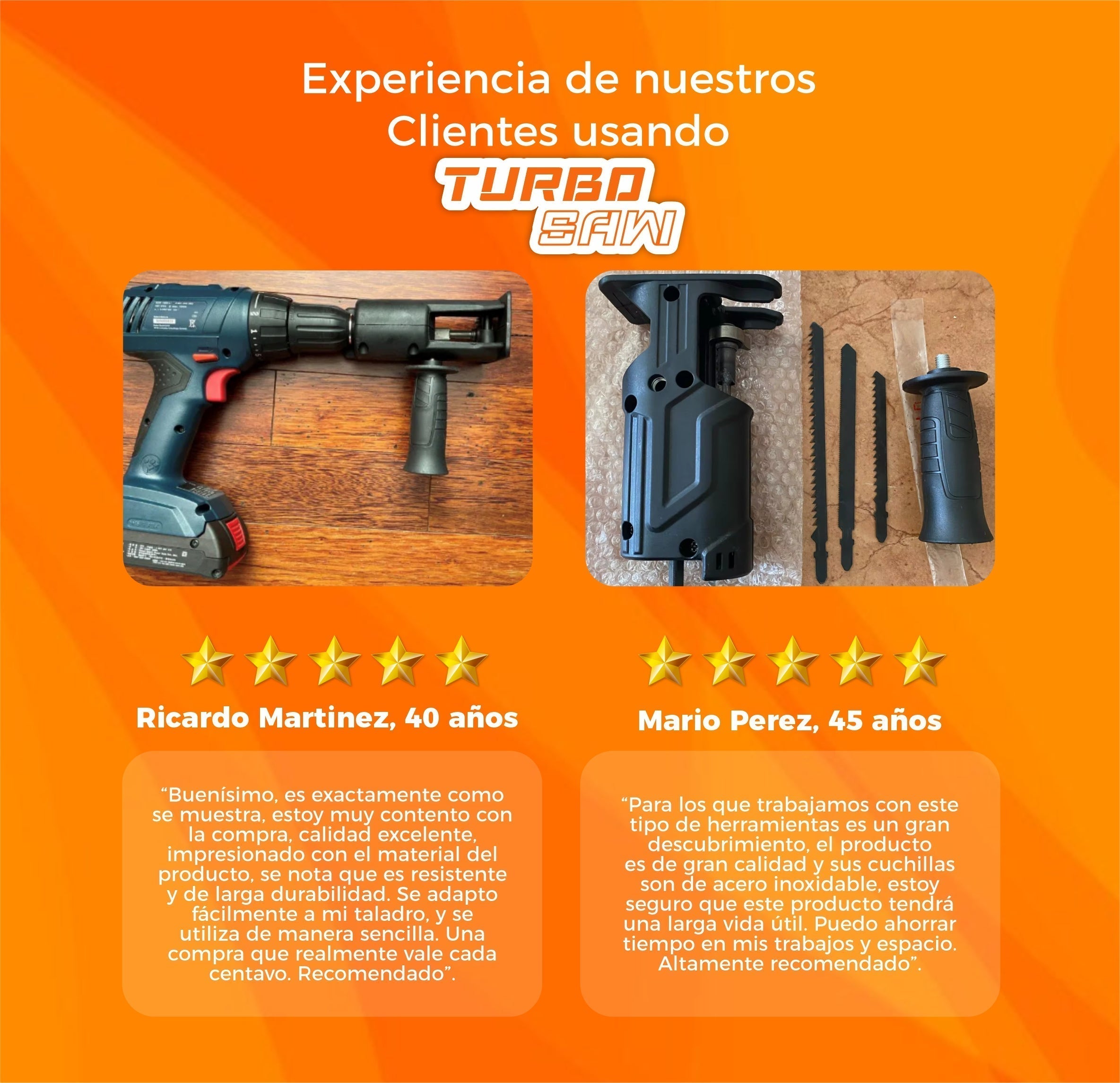 TurboSaw | Adaptador de sierra para taladro