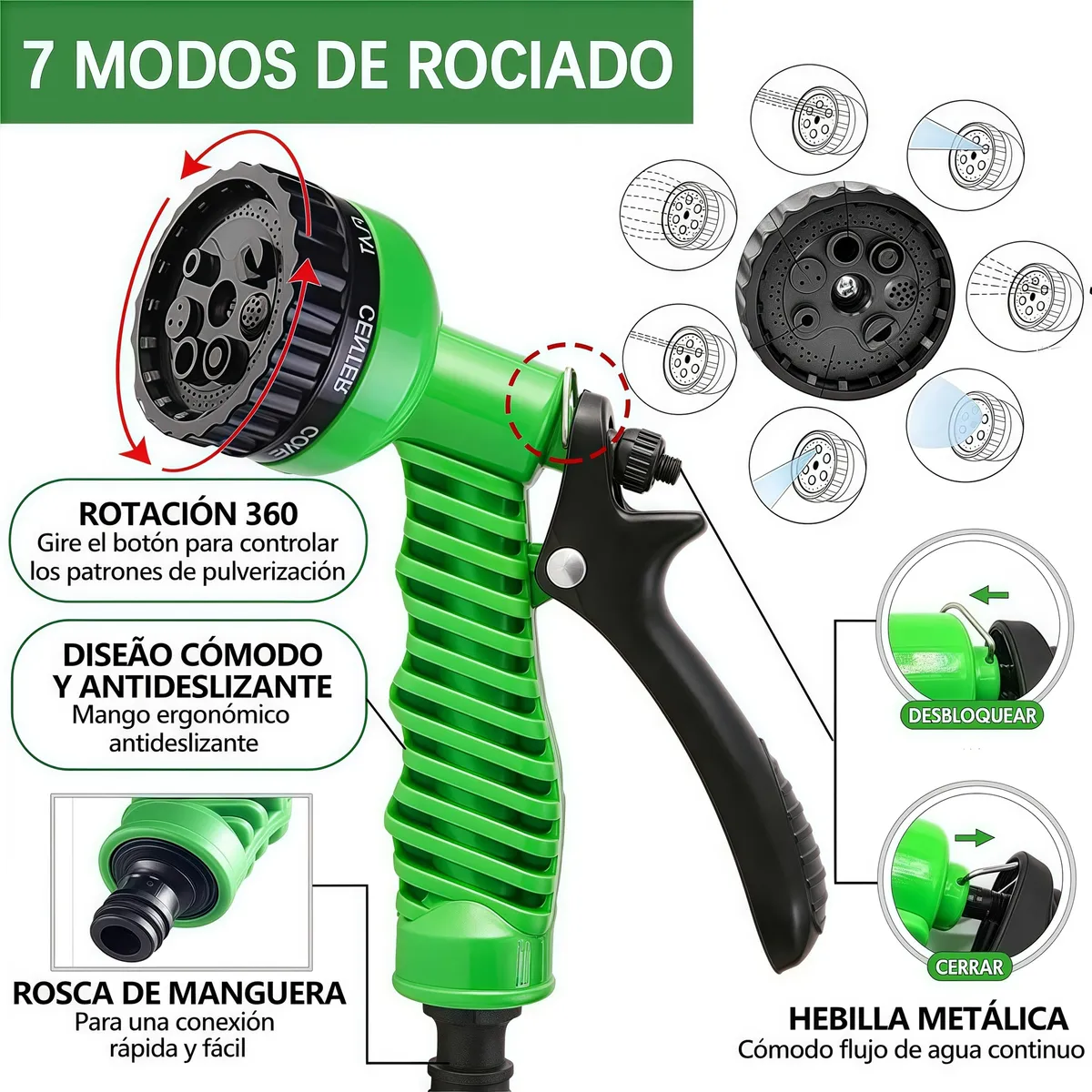 Manguera Extensible 22M