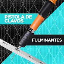 PISTOLA DE CLAVOS FULMINANTES